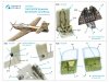 Quinta Studio QD48562 P-63C/E Kingcobra 3D-Printed & coloured Interior on decal paper (Dora Wings/AMG) 1/48